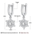 Picture of Delicate Cubic Zirconia Small Hoop Earrings Online Only