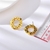 Picture of Best Small Gold Plated Stud Earrings