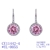 Picture of Luxury Platinum Plated Dangle Earrings with Speedy Delivery