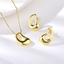 Show details for Bulk Gold Plated Small 2 Piece Jewelry Set