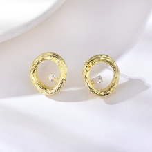 Show details for Good Medium Zinc Alloy Stud Earrings