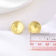 Picture of Funky Dubai Gold Plated Stud Earrings