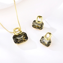 Show details for Classic Small 2 Piece Jewelry Set for Ladies