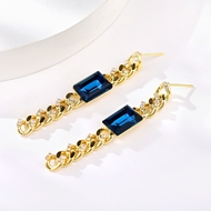 Picture of Classic Artificial Crystal Dangle Earrings with Fast Shipping