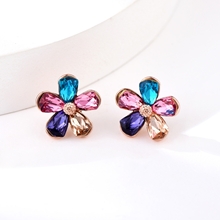 Show details for Pretty Artificial Crystal Classic Stud Earrings