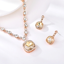 Show details for China Classic Rose Gold Plated 2 Pieces Jewelry Sets