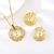 Picture of Filigree Casual Gold Plated Necklace and Earring Set