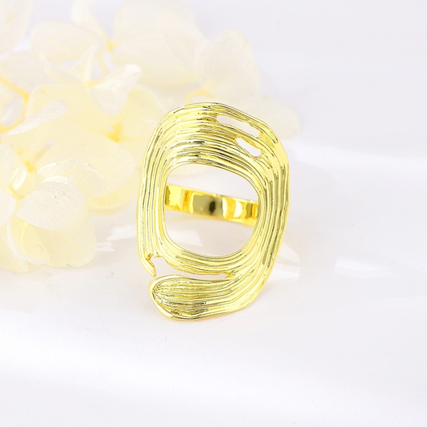 Picture of Purchase Gold Plated Zinc Alloy Fashion Ring Best Price