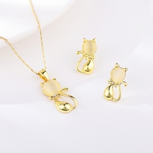 Show details for Gold Plated Classic 2 Piece Jewelry Set Shopping