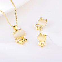 Show details for Zinc Alloy White 2 Piece Jewelry Set at Great Low Price