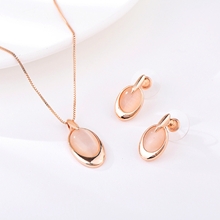 Show details for Good Opal White 2 Piece Jewelry Set