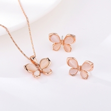 Show details for Pretty Opal White 2 Piece Jewelry Set