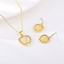 Show details for Classic White 2 Piece Jewelry Set with Worldwide Shipping
