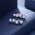 Picture of Bling Small Blue Stud Earrings