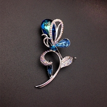 Show details for Sparkling Medium Zinc Alloy Brooche