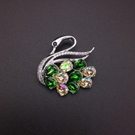 Show details for Brand New Colorful Zinc Alloy Brooche from Reliable Manufacturer