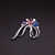 Picture of Hot Selling Platinum Plated Zinc Alloy Brooche from Certified Factory