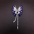 Picture of Zinc Alloy Blue Brooche with No-Risk Return