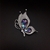 Picture of Platinum Plated Colorful Brooche with 3~7 Day Delivery