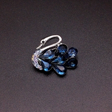 Show details for Beautiful Swarovski Element Zinc Alloy Brooche