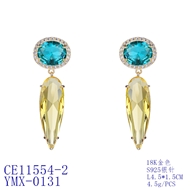 Picture of Fast Selling Yellow Copper or Brass Dangle Earrings from Editor Picks