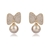 Picture of Attractive White Copper or Brass Dangle Earrings For Your Occasions