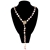 Picture of Great Artificial Pearl Copper or Brass Long Chain Necklace