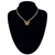 Picture of Reasonably Priced Gold Plated White Short Chain Necklace with Low Cost