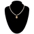 Picture of Filigree Medium Gold Plated Short Chain Necklace