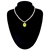 Picture of Funky Medium Yellow Short Chain Necklace