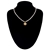 Picture of Copper or Brass Gold Plated Short Chain Necklace for Her
