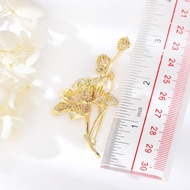 Picture of Low Price Gold Plated Yellow Brooche with Speedy Delivery