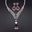 Show details for Big Purple 2 Piece Jewelry Set with Fast Shipping