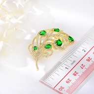 Picture of Featured Green Delicate Brooche with 3~7 Day Delivery