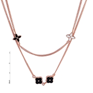 Picture of Great Value Enamel Zinc Alloy Long Chain Necklace at Factory Price