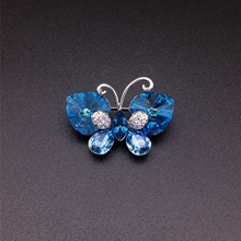 Show details for Purchase Platinum Plated Swarovski Element Brooche Shopping