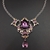 Picture of Nice Swarovski Element Big Short Chain Necklace