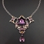 Show details for Nice Swarovski Element Big Short Chain Necklace