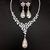 Picture of Platinum Plated Swarovski Element 2 Piece Jewelry Set at Great Low Price
