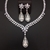 Picture of Unusual Big White 2 Piece Jewelry Set