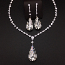 Show details for Top Swarovski Element Zinc Alloy 2 Piece Jewelry Set