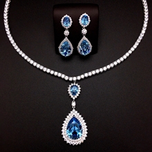 Show details for Top Swarovski Element Big 2 Piece Jewelry Set