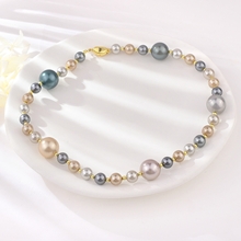 Show details for Featured Gold Plated Big Short Chain Necklace with Full Guarantee