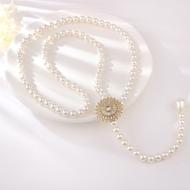 Show details for Staple Big Classic Y Necklace