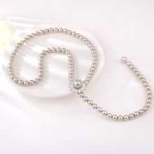 Show details for Eye-Catching Platinum Plated Copper or Brass Y Necklace at Unbeatable Price