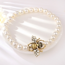 Show details for Charming White Big Short Chain Necklace As a Gift