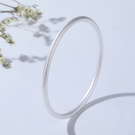Picture of Amazing Small 999 Sterling Silver Fashion Bangle