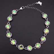 Show details for Inexpensive Platinum Plated Small Fashion Bracelet with Member Discount