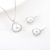 Picture of Great Value White Gold Plated 2 Piece Jewelry Set with Full Guarantee