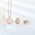 Picture of Filigree Small Rose Gold Plated 2 Piece Jewelry Set